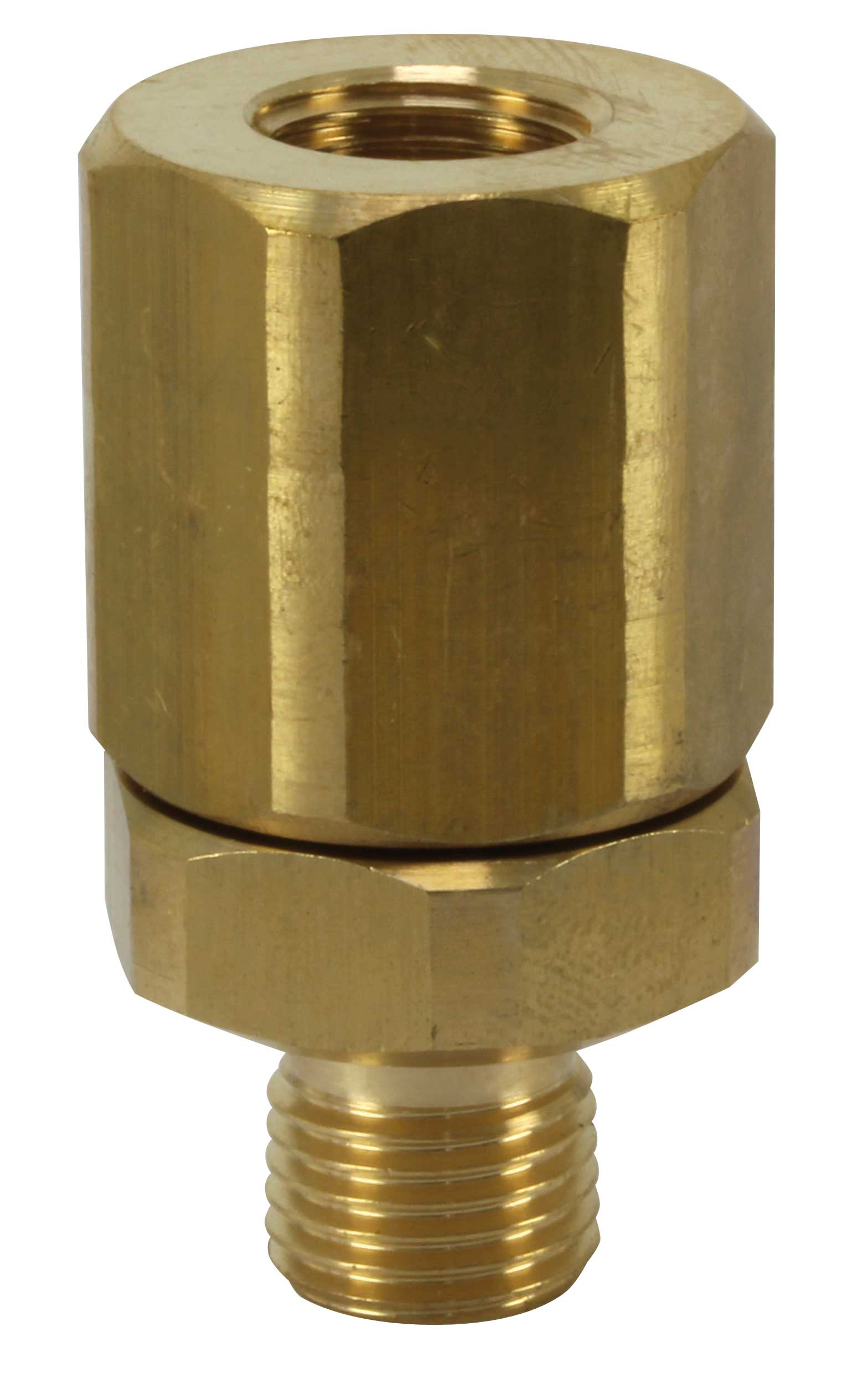 Filtre haute pression ST-33 - 1/4 Femelle - 1/4 Mâle - Laiton, avec tamis en acier inoxydable. À usage bidirectionnel.