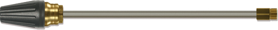 Rotabuse céramique avec lance 430mm, 200-400 bar, Calibre 050