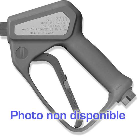 Pistolet professionnel avec système LTF . INOX, clapet avec siège PEEK max. 125 bar, 80l/mn