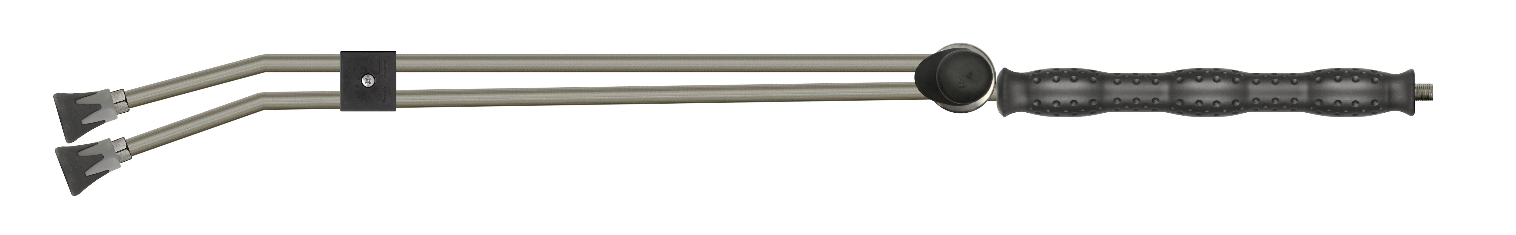 Double-lance Inox, robinet latéral ST-54, et protège-buse ST-10, livrée sans buse Haute Pression